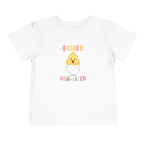 Toddler Short Sleeve Tee,easter chick shirt, egg pun shirt, funny easter shirt, cute chick tee