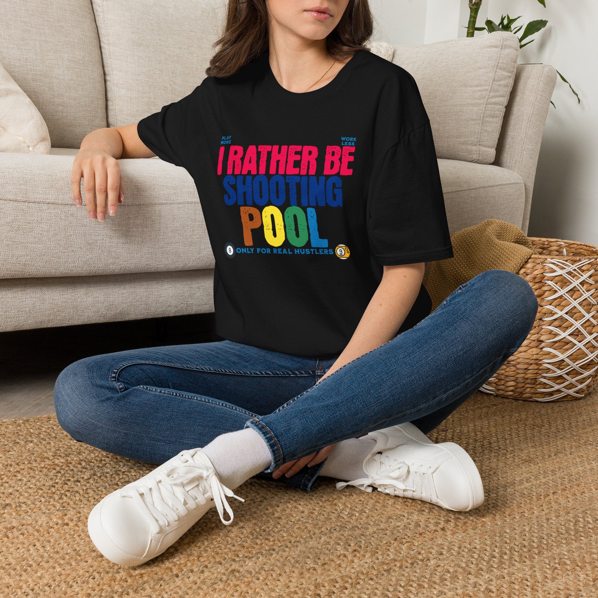 Unisex Softstyle T-Shirt, Pool player