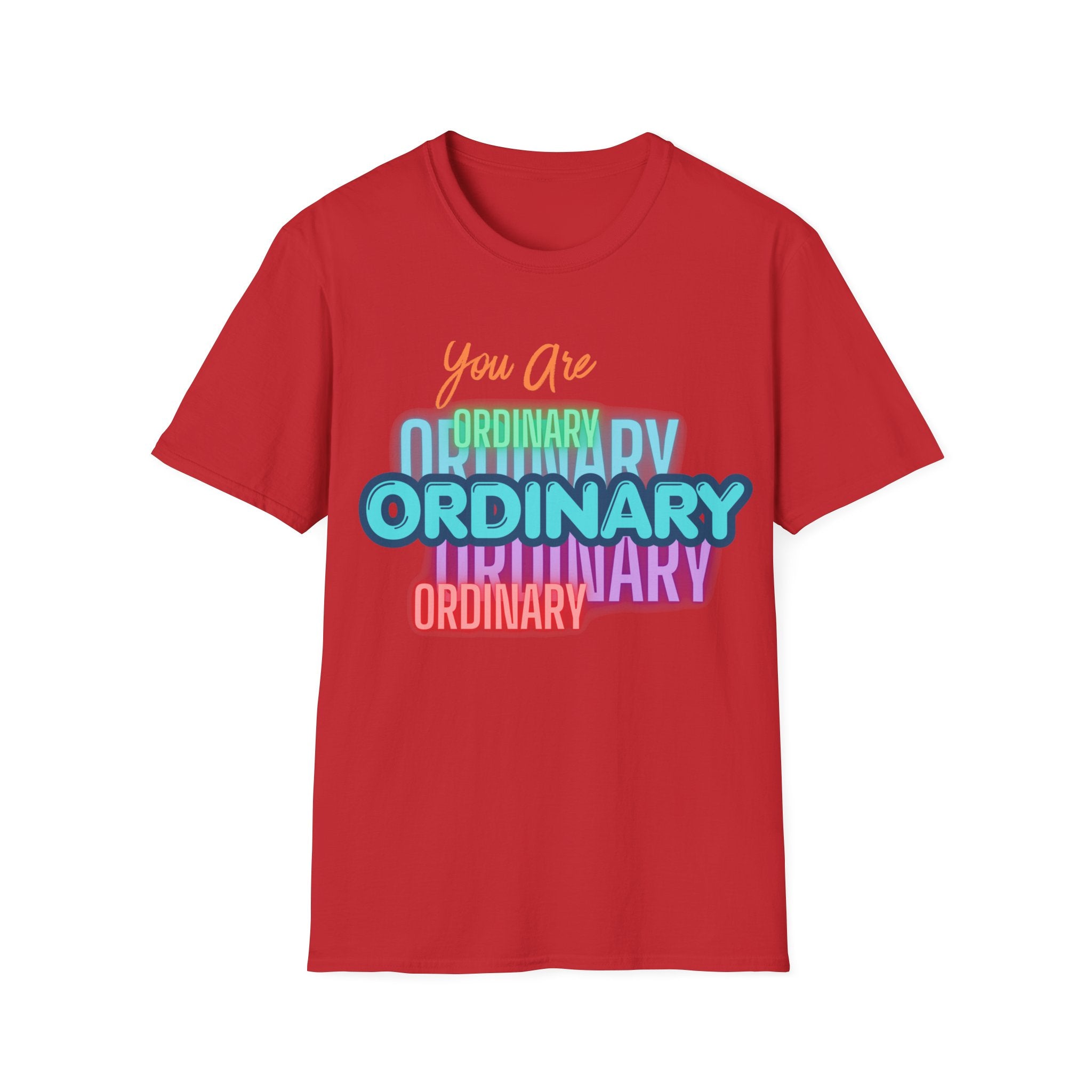 Unisex Softstyle T-Shirt, ordinary shirt, extraordinary
