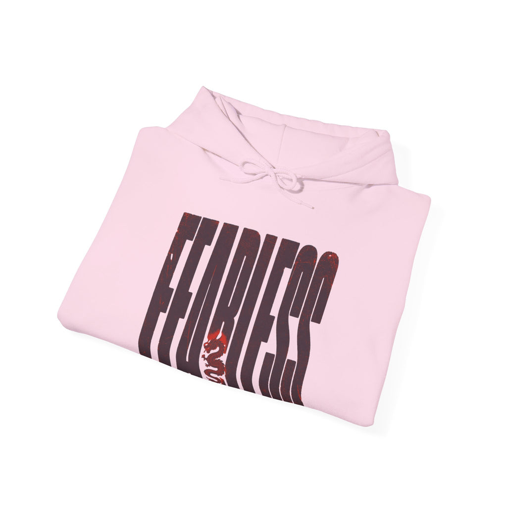 Unisex Heavy Blend™ Hooded Sweatshirt, typography fearless