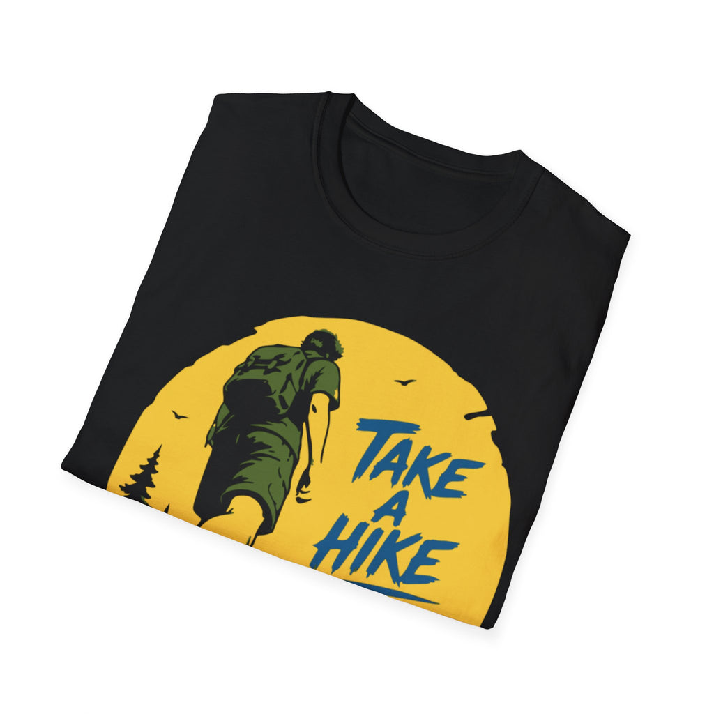 Unisex Softstyle T-Shirt, taking a hike shirt