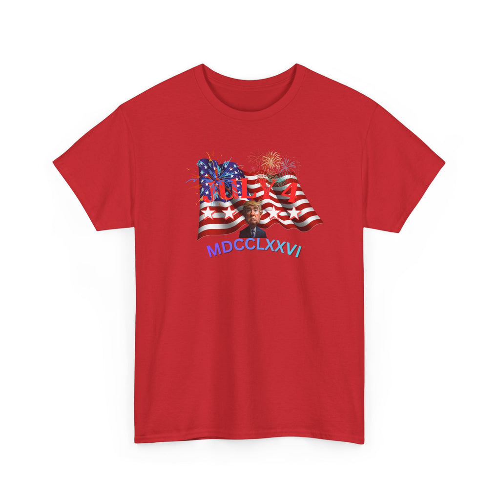 Unisex Heavy Cotton Tee, July 4 1776