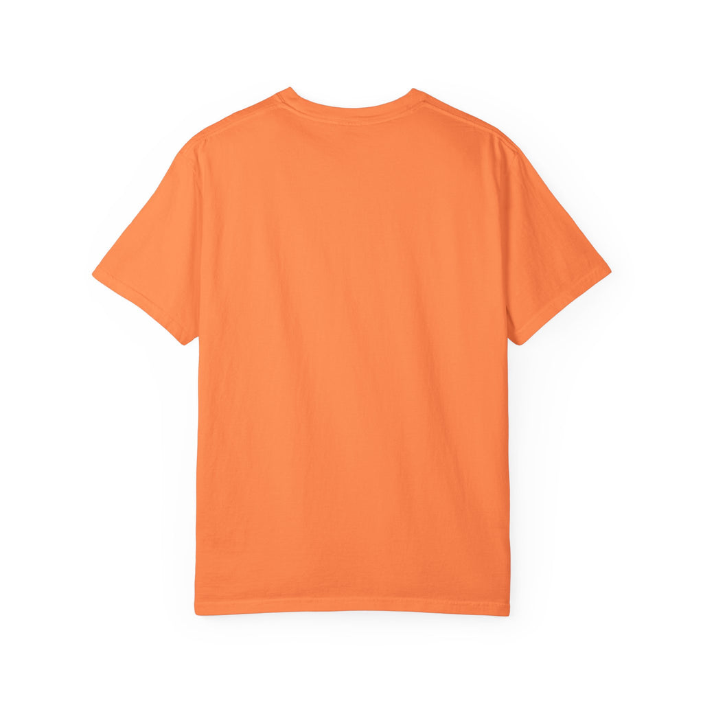 Unisex Garment-Dyed T-shirt, big foot wearing Jason mask