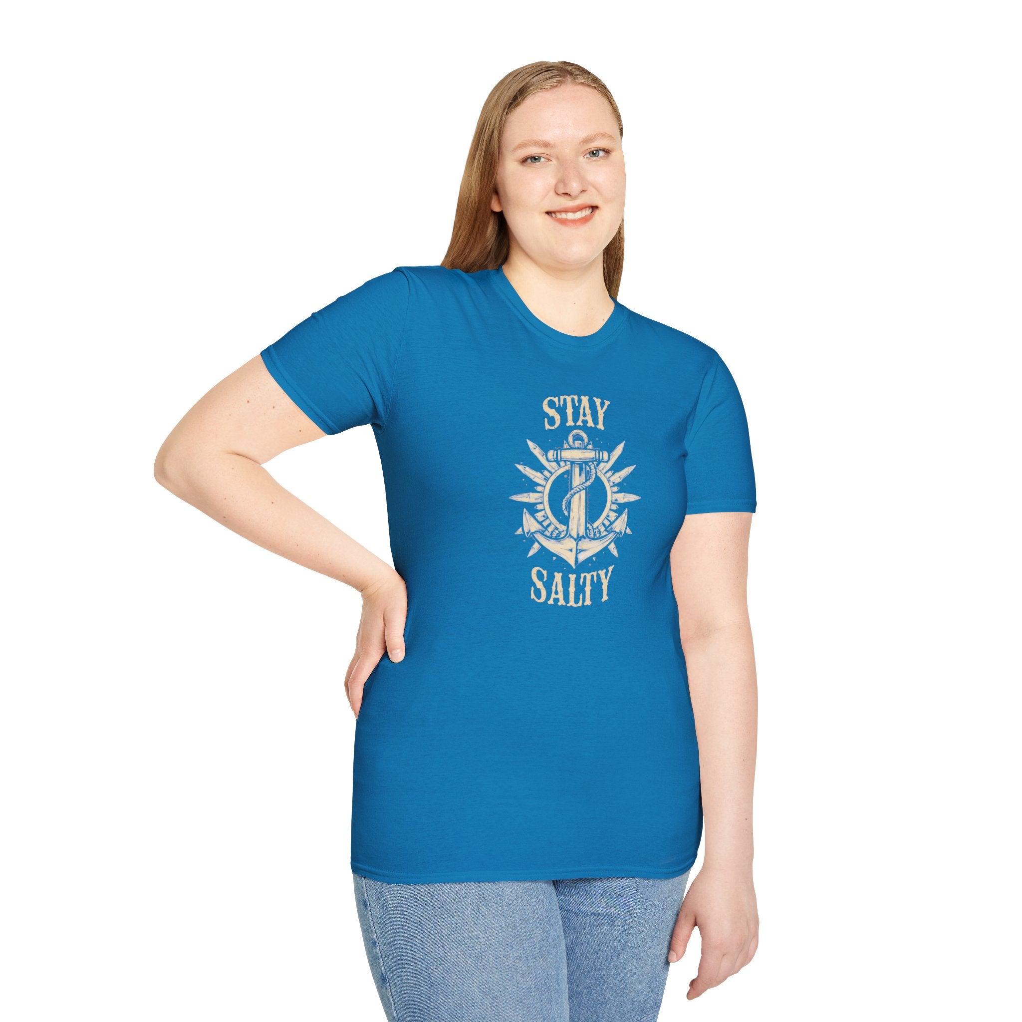 Unisex Softstyle T-Shirt, Stay Salty