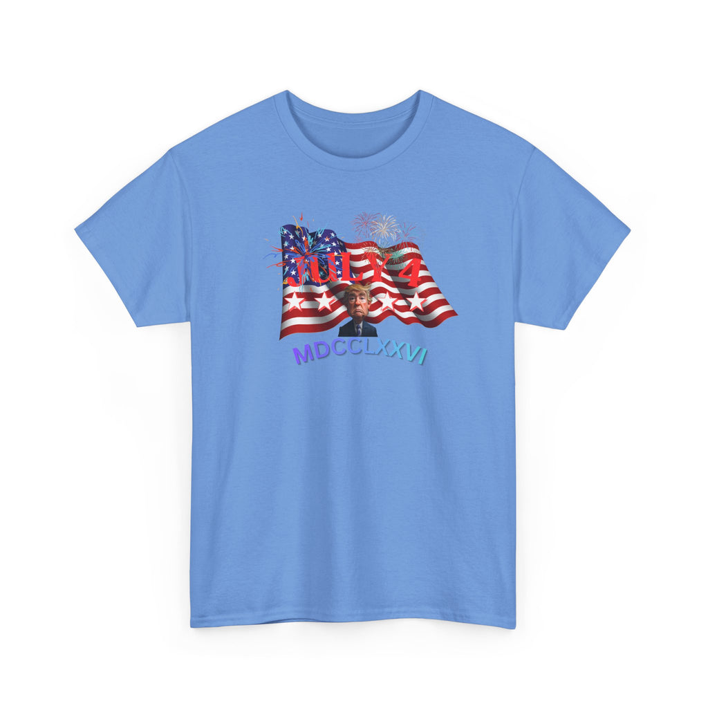 Unisex Heavy Cotton Tee, July 4 1776