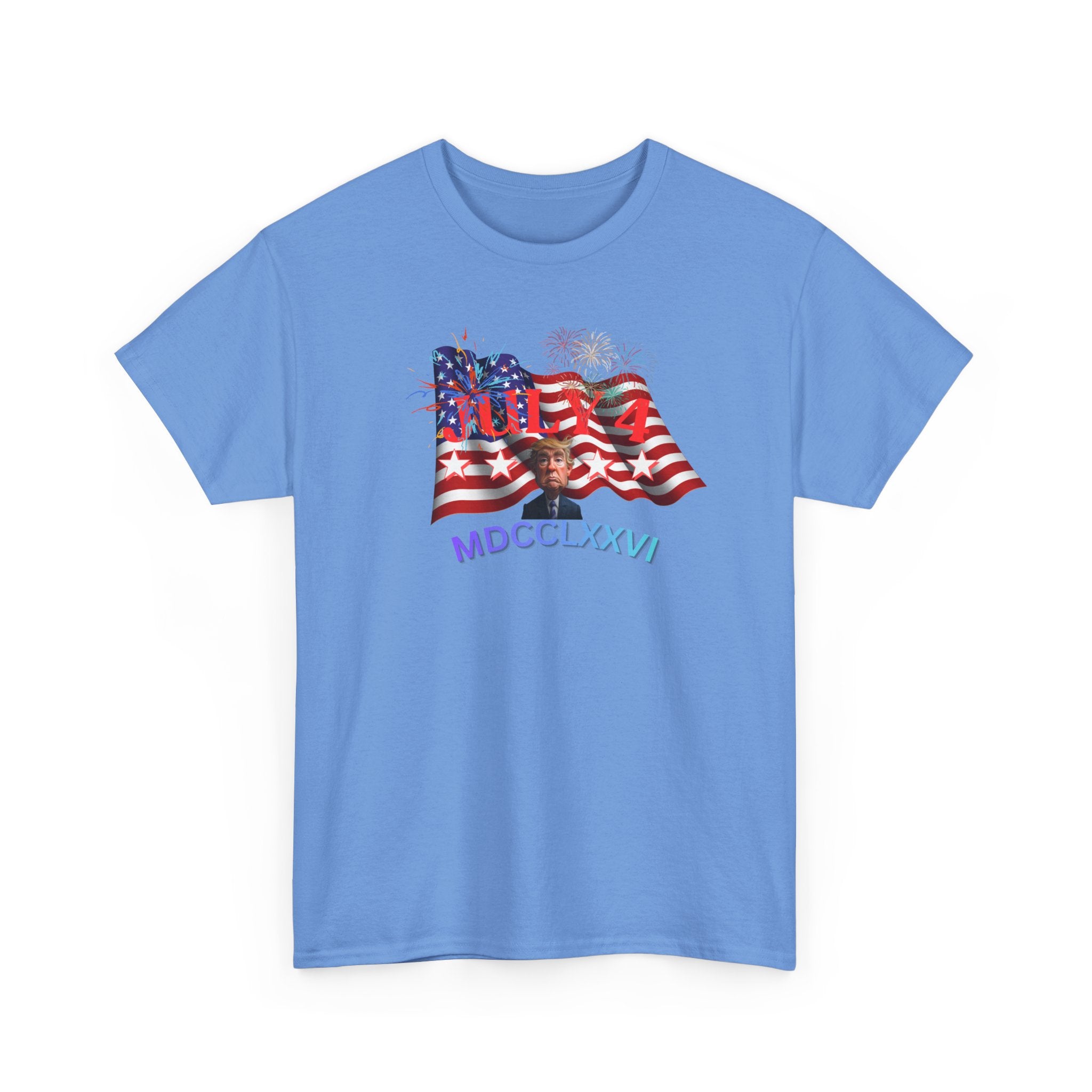 Unisex Heavy Cotton Tee, July 4 1776