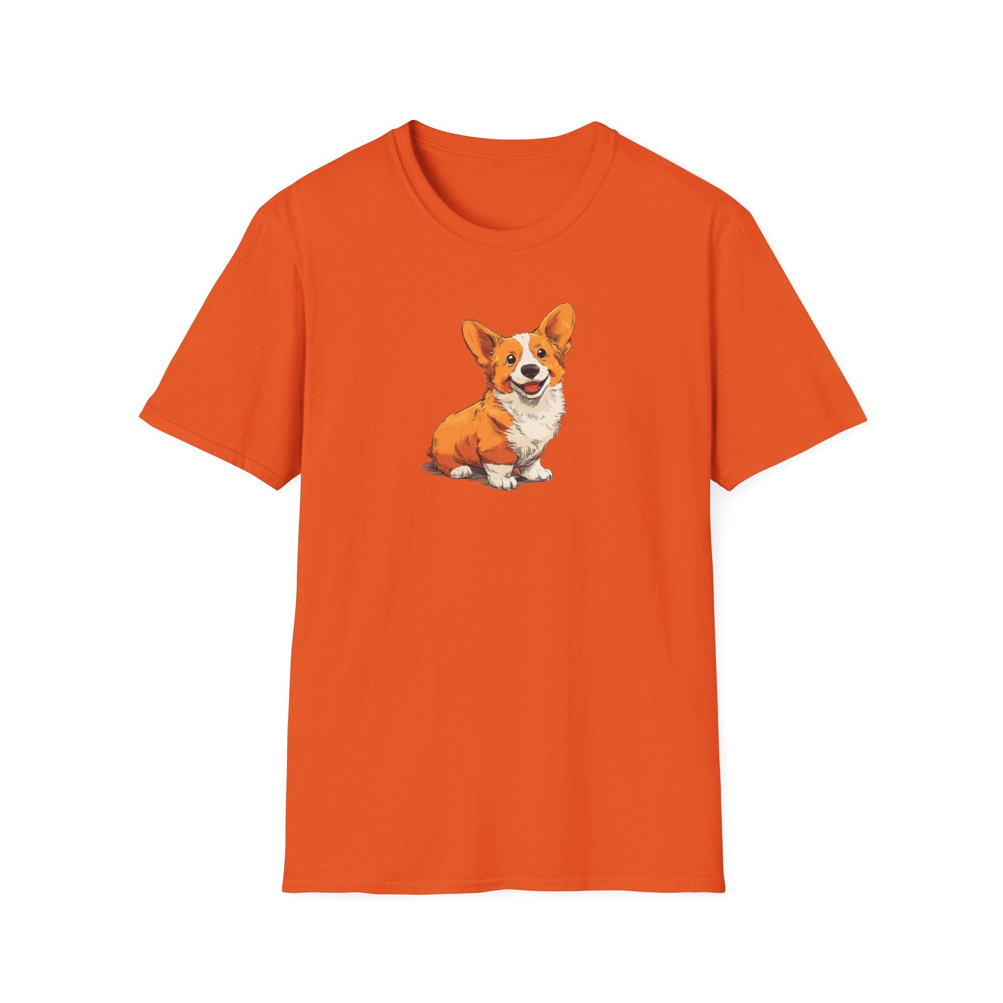 Unisex Softstyle T-Shirt, Corgi