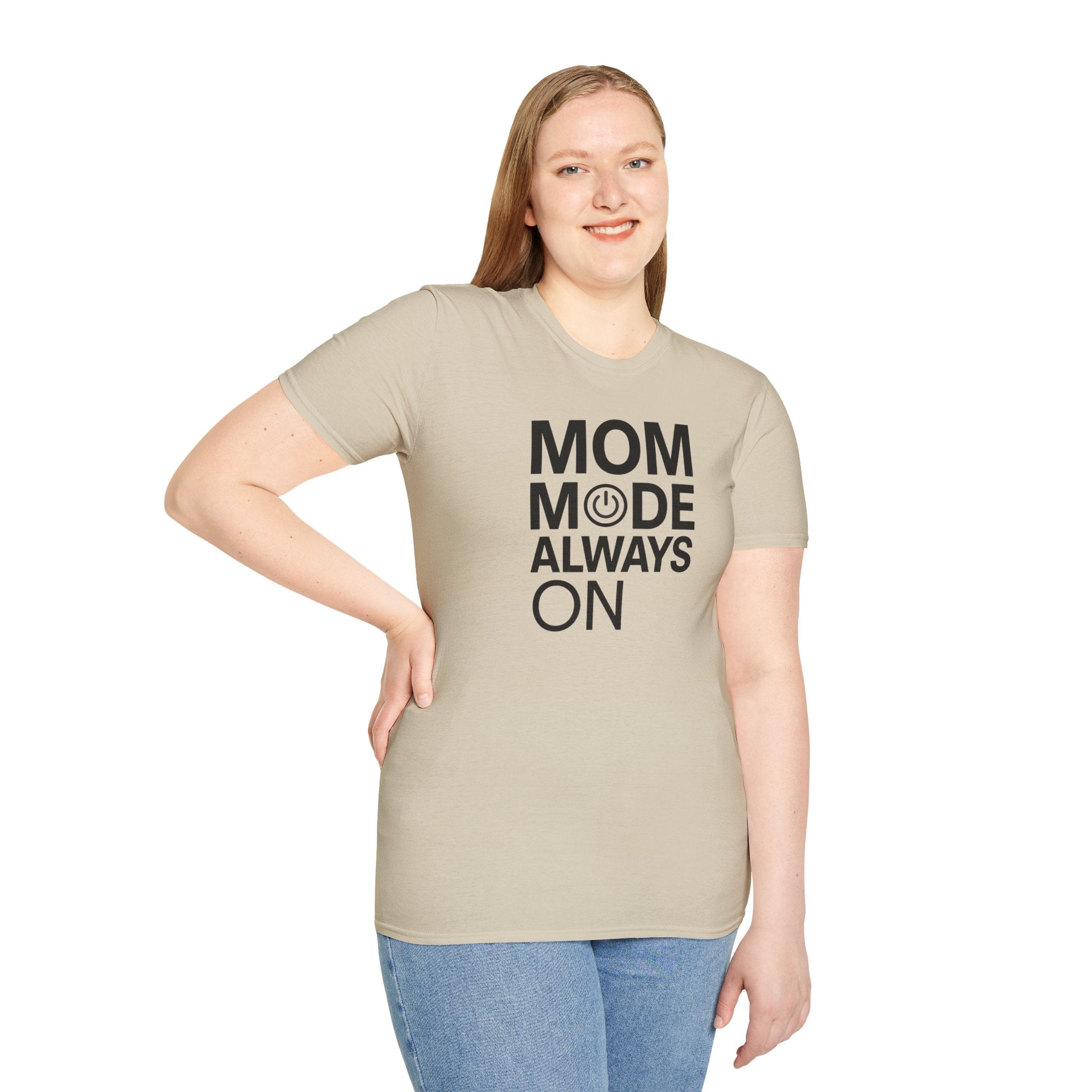 Unisex Softstyle T-Shirt, mom mode