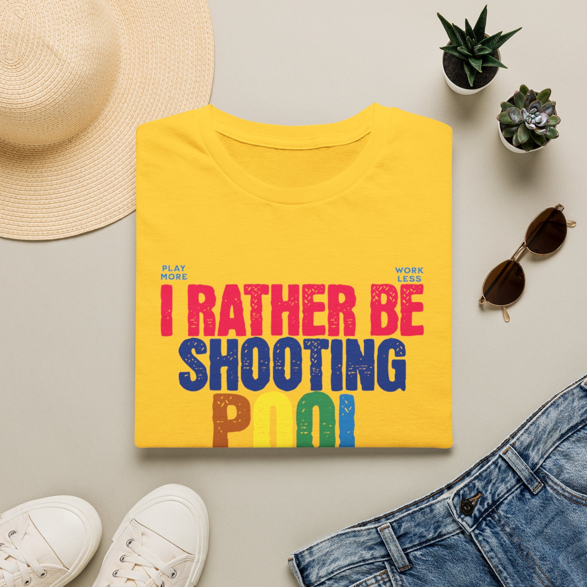 Unisex Softstyle T-Shirt, Pool player