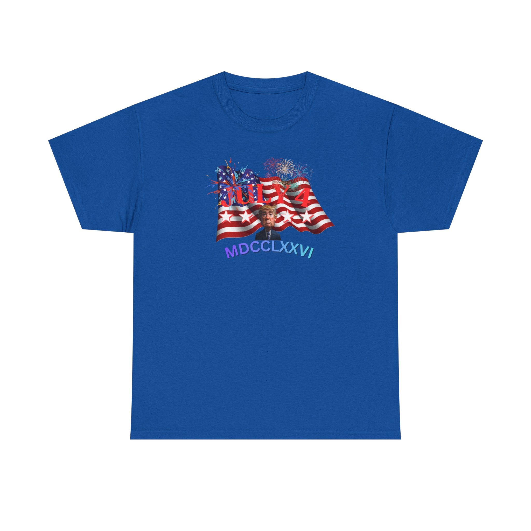 Unisex Heavy Cotton Tee, July 4 1776