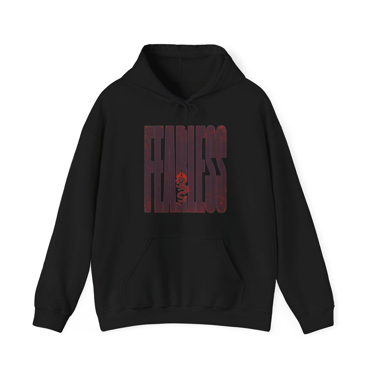 Unisex Heavy Blend™ Hooded Sweatshirt, typography fearless