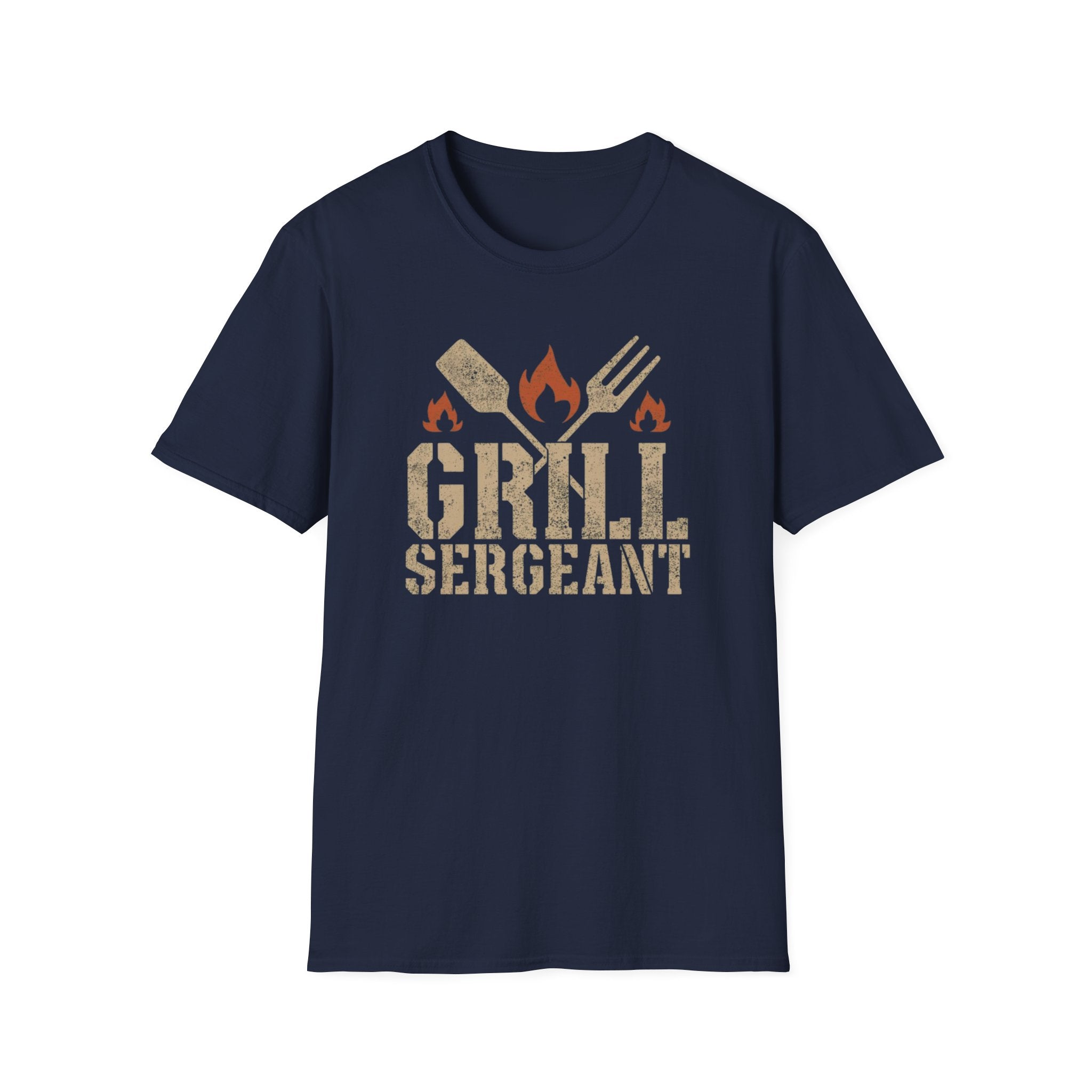 Unisex Softstyle T-Shirt, grill sergeant shirt, bbq dad shirt, funny dad shirt, grilling shirt, fathers day gift, dad bbq gift, grill master shirt, dad humor shirt, barbecue shirt, dad gift idea, mens...