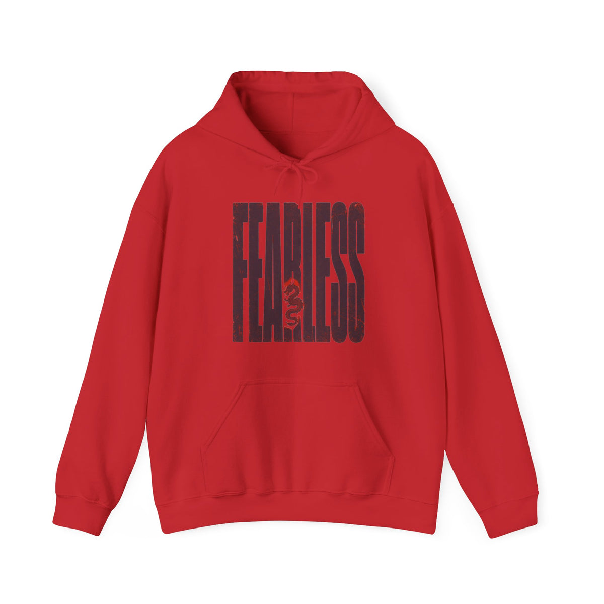 Unisex Heavy Blend™ Hooded Sweatshirt, typography fearless