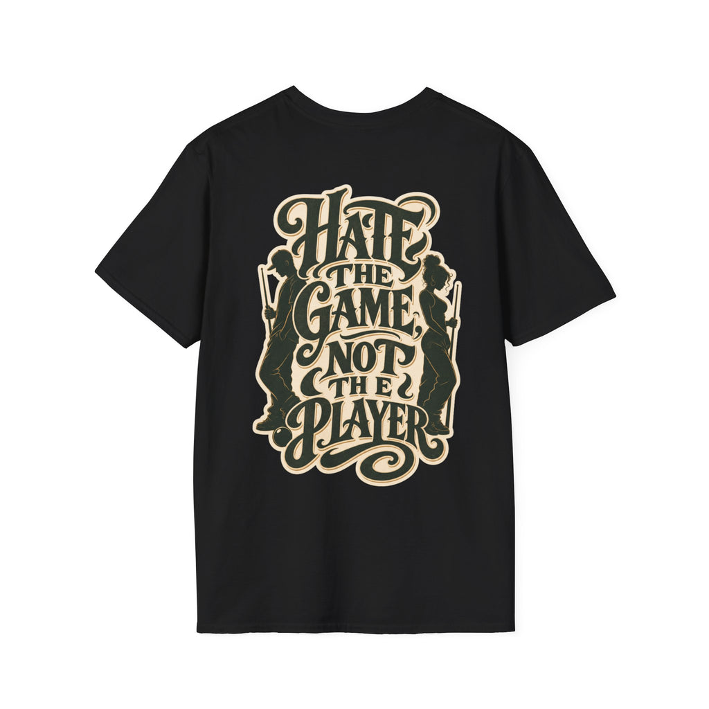 Unisex Softstyle T-Shirt, pool player shirt