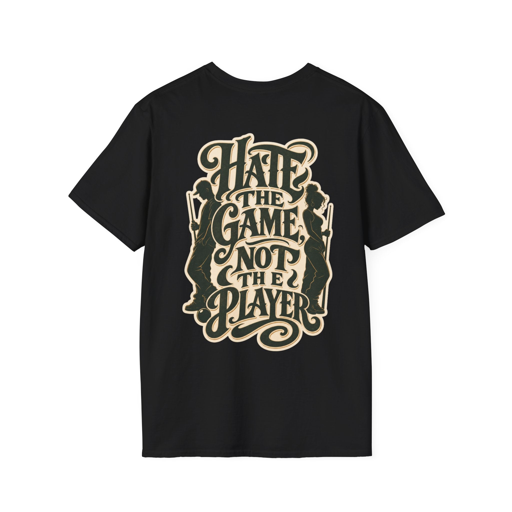 Unisex Softstyle T-Shirt, pool player shirt