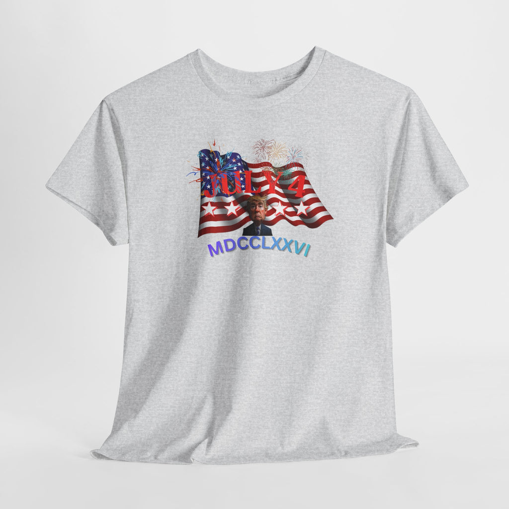 Unisex Heavy Cotton Tee, July 4 1776