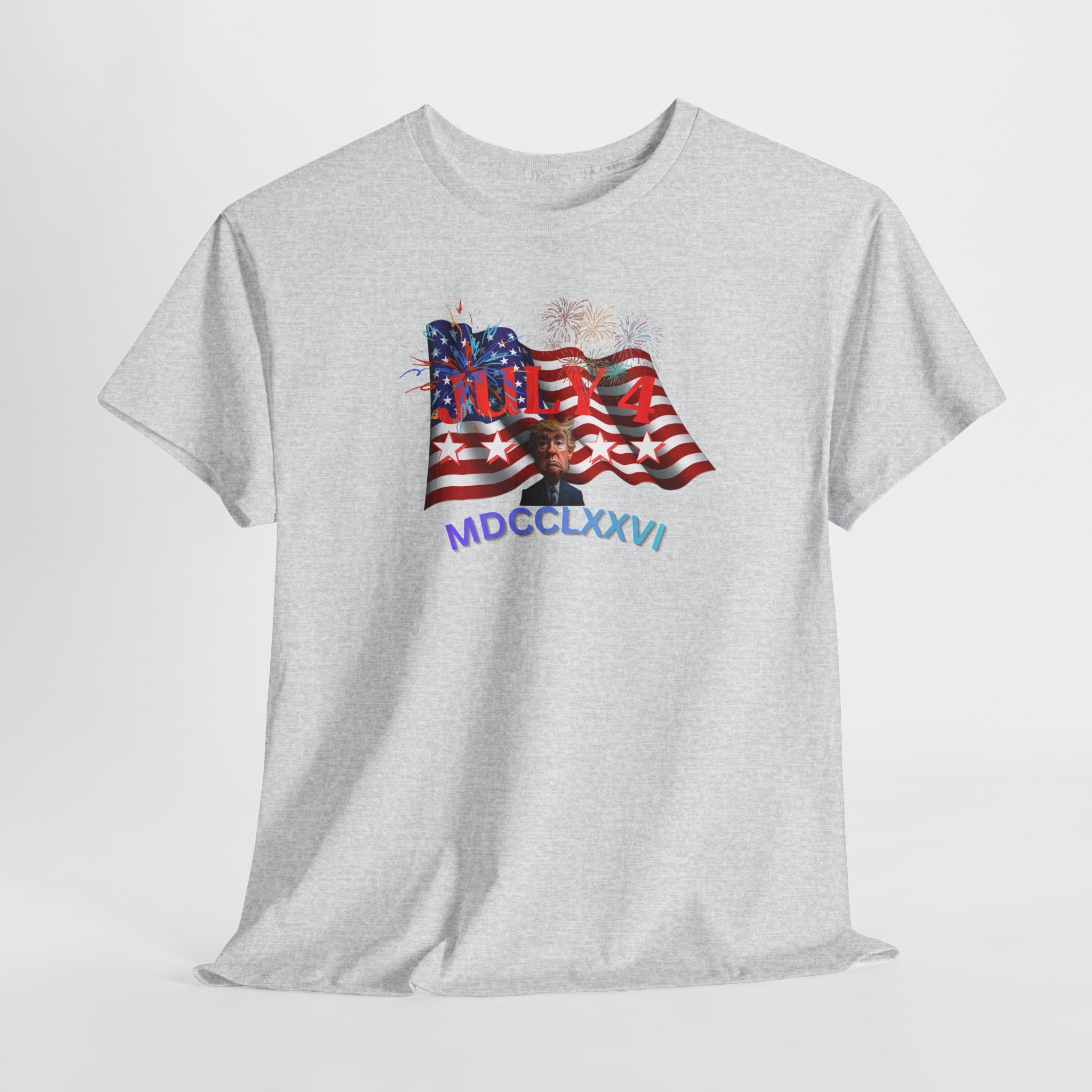 Unisex Heavy Cotton Tee, July 4 1776