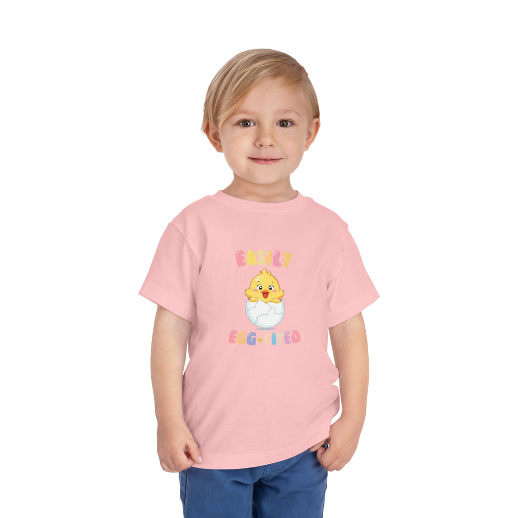 Toddler Short Sleeve Tee,easter chick shirt, egg pun shirt, funny easter shirt, cute chick tee