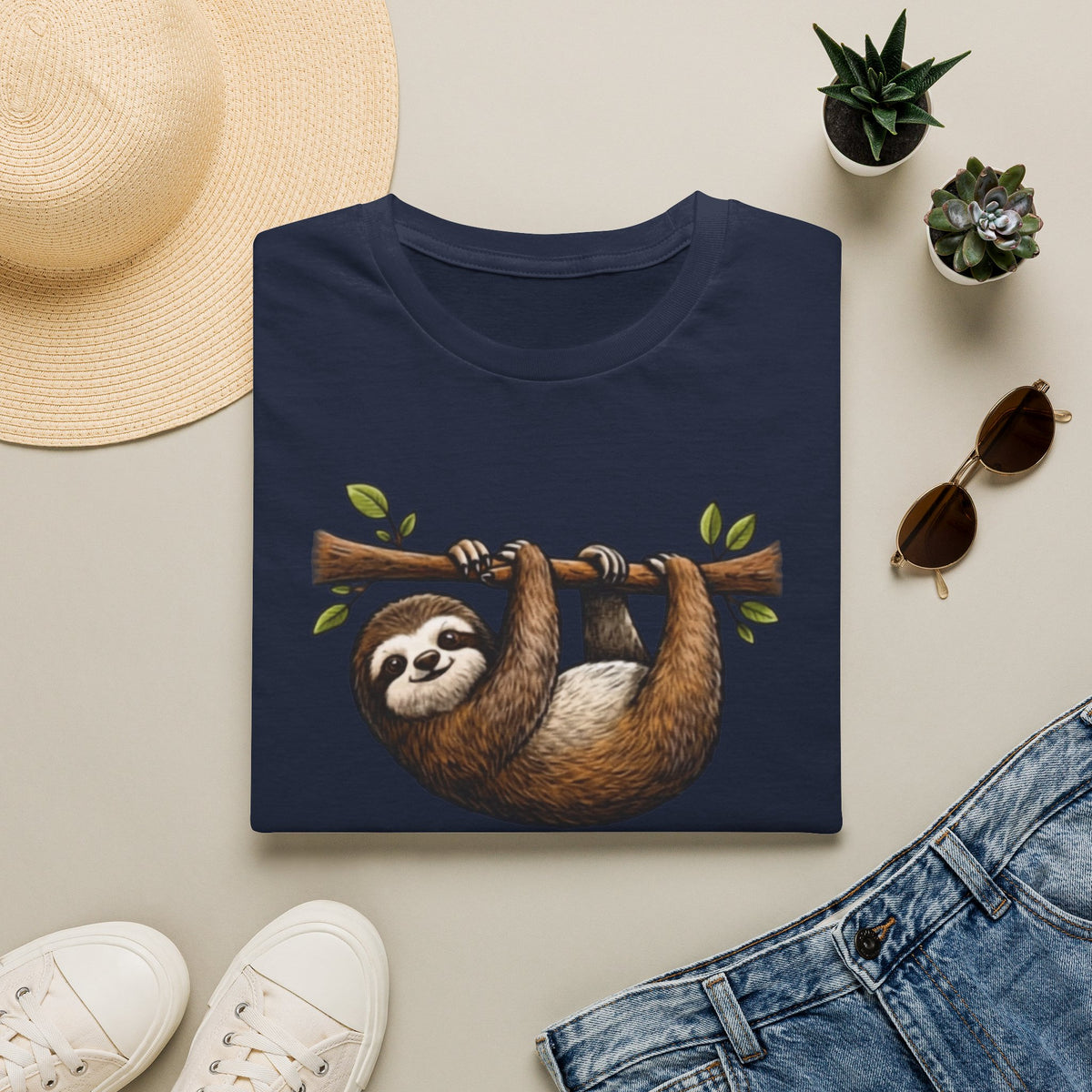 Unisex Softstyle T-Shirt, funny puns with sloth