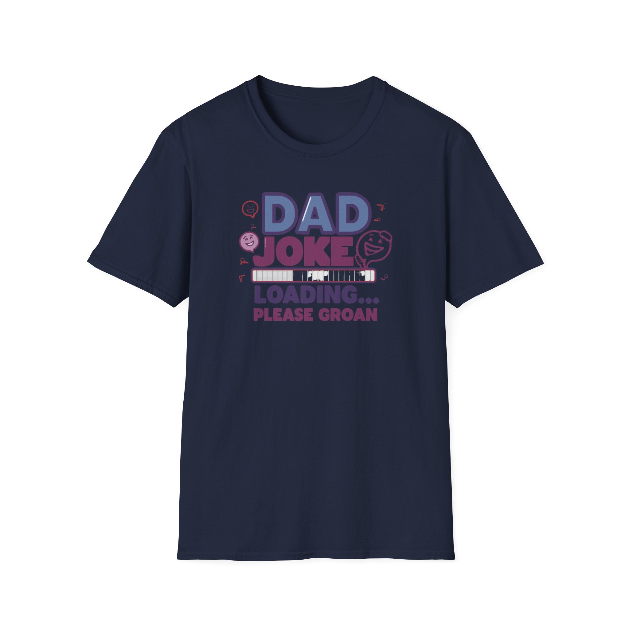 Unisex Softstyle T-Shirt,Dad Joke Loading Shirt, Funny Dad Joke Shirt, Father’s Day Humor Shirt